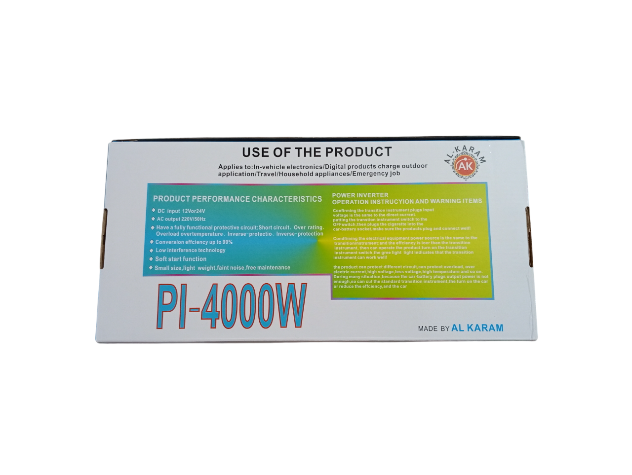 4000W Inverter AL-KARAM - Image 8